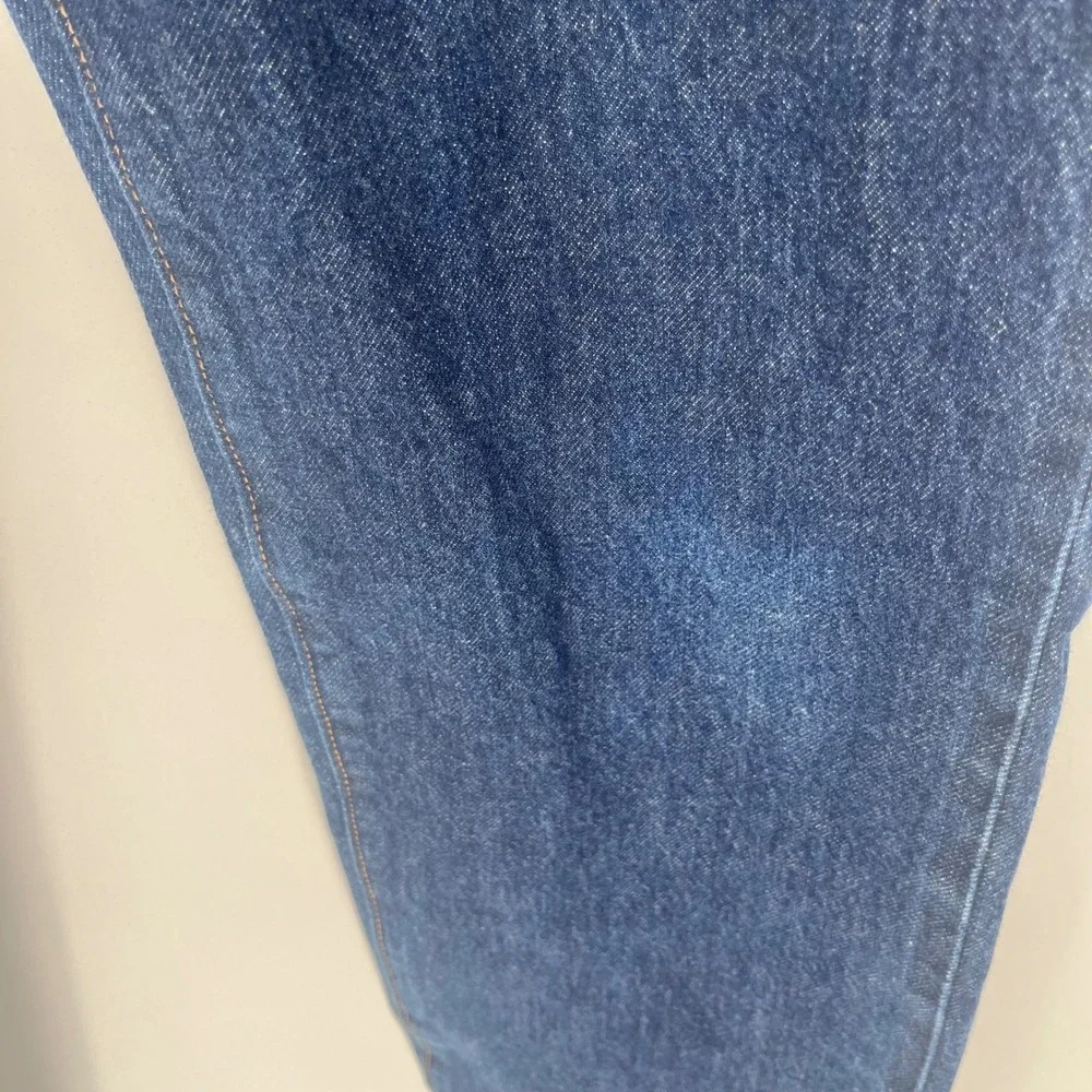 Levi 502 Taper Jeans Mens 30x32 Blue Denim Regular Fit Stretch Casual
